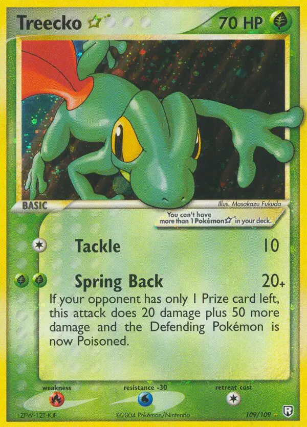Treecko Star - 109