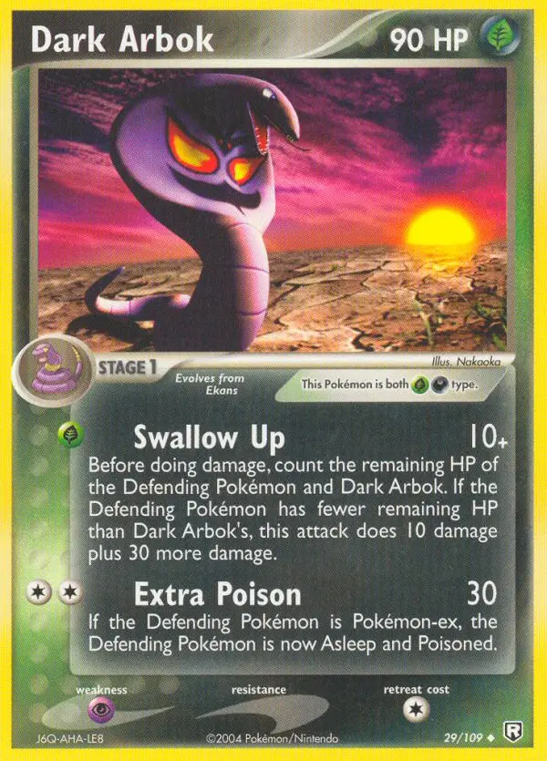 Dark Arbok - 29
