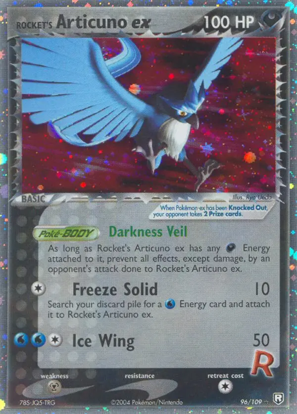 Rocket's Articuno ex - 96
