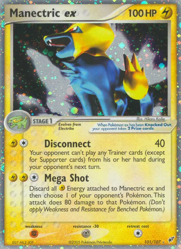 Manectric ex - 101