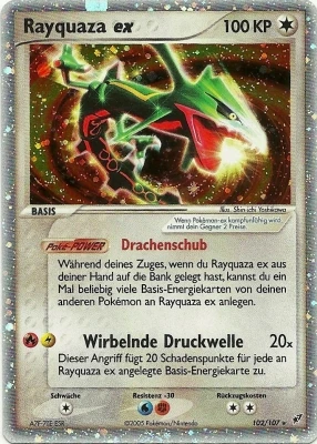 Rayquaza ex - 102