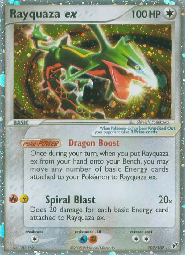 Rayquaza ex - 102