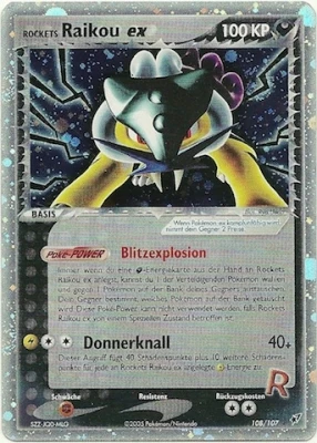 Rockets Raikou ex - 108