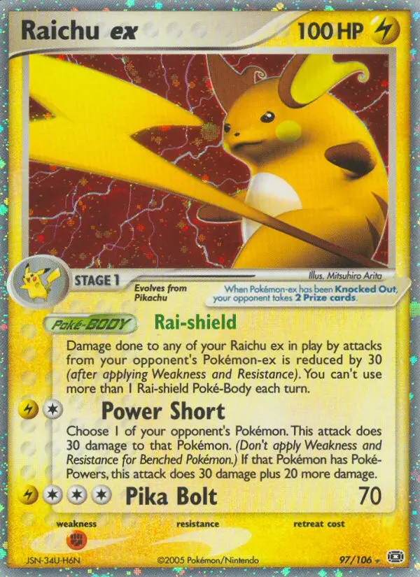Raichu ex - 97