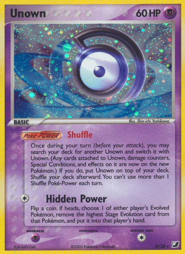 Unown - D