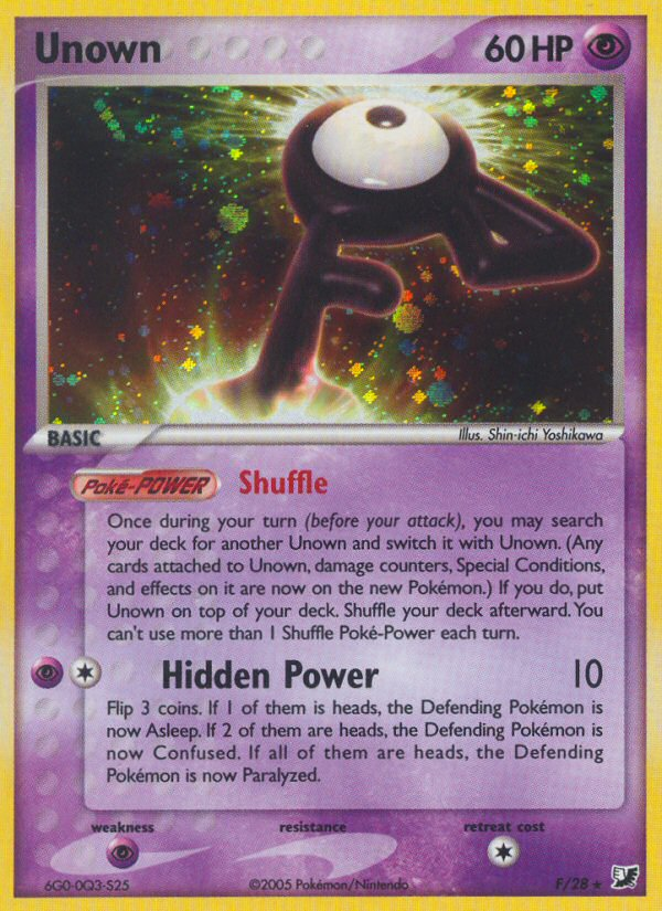 Unown - F