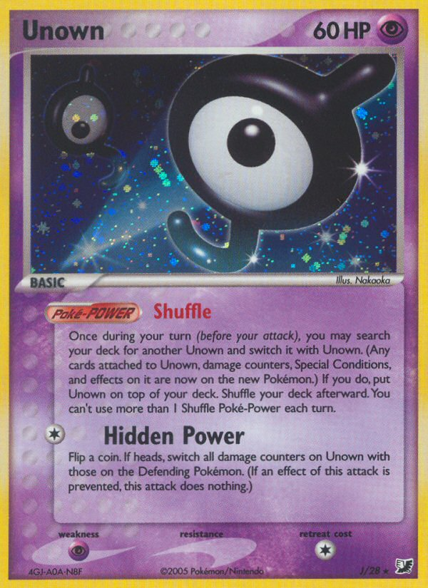 Unown - J