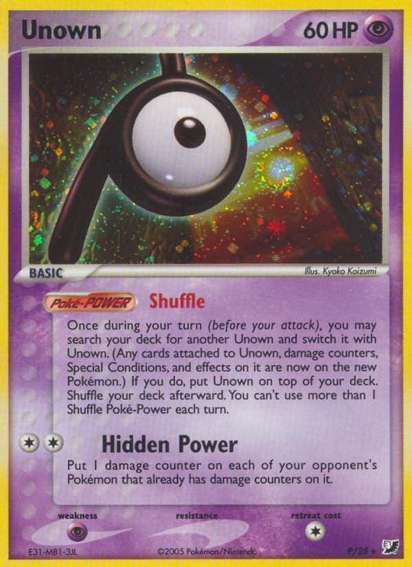 Unown - P