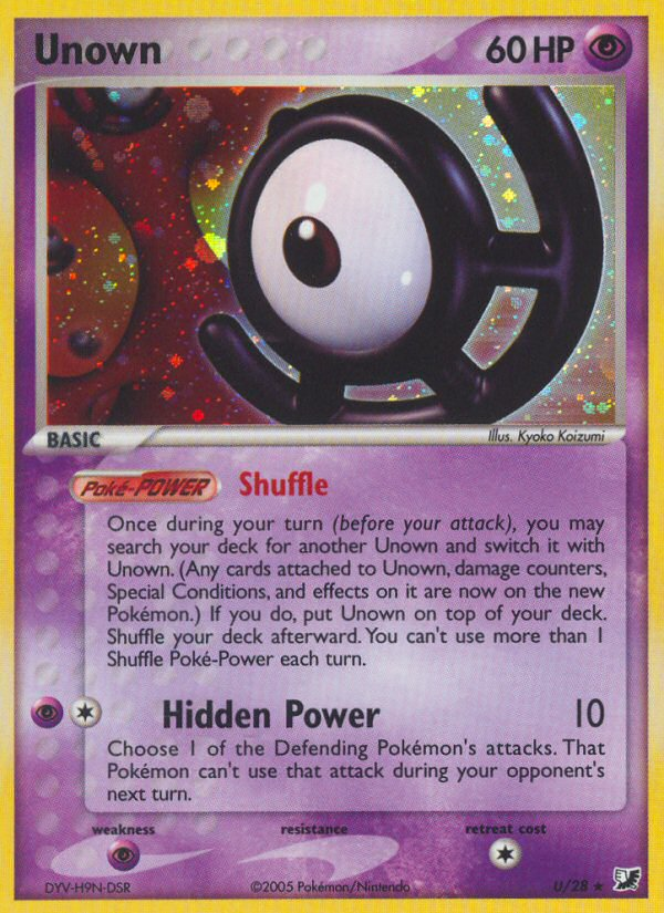 Unown - U