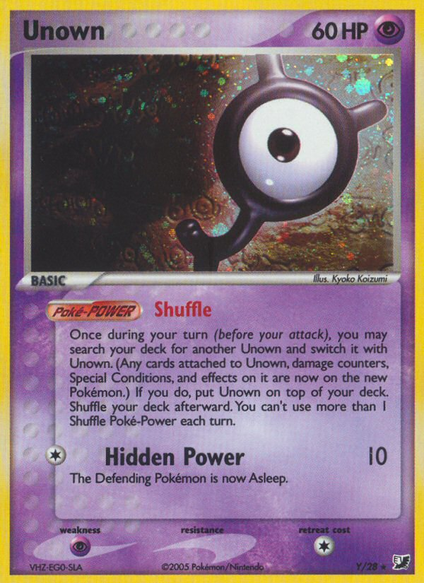 Unown - Y