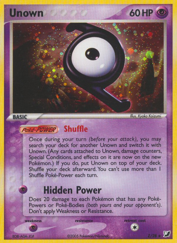 Unown - Z