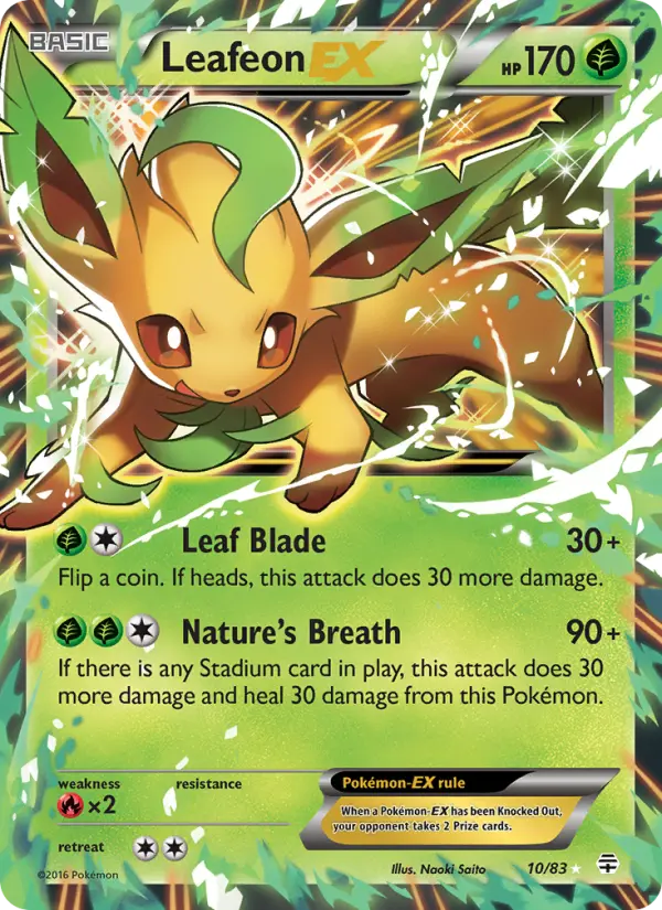 Leafeon EX - 10
