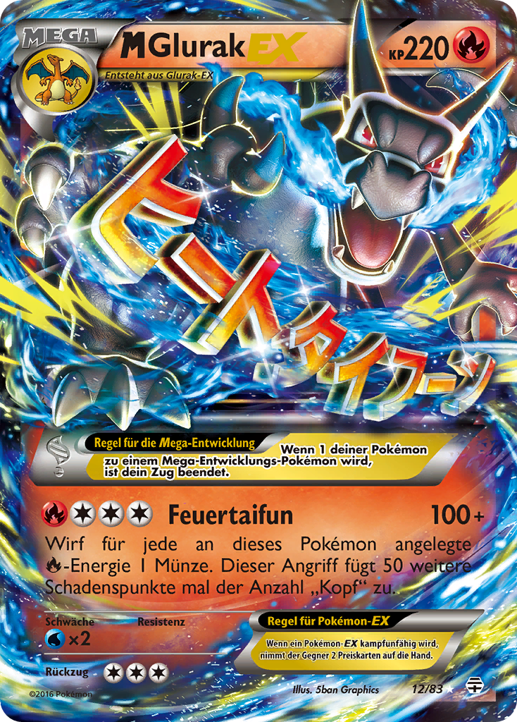 M-Glurak-EX - 12