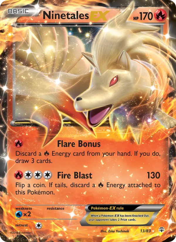 Ninetales EX - 13