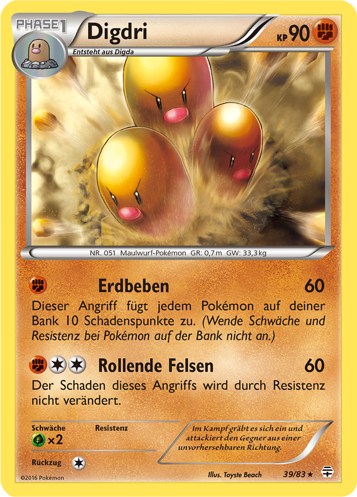Dugtrio - 39