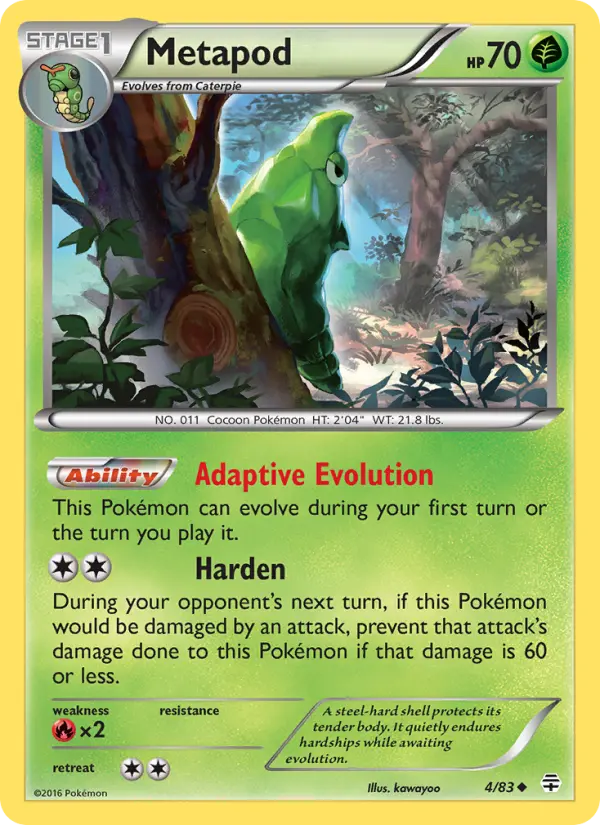 Metapod - 4