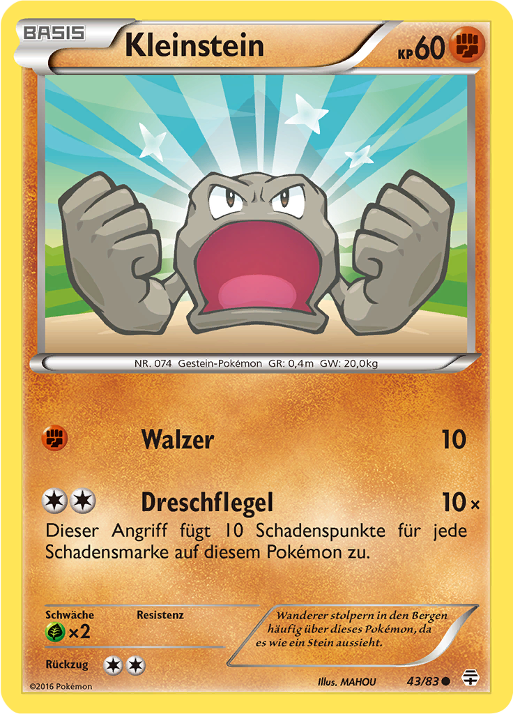 Geodude - 43