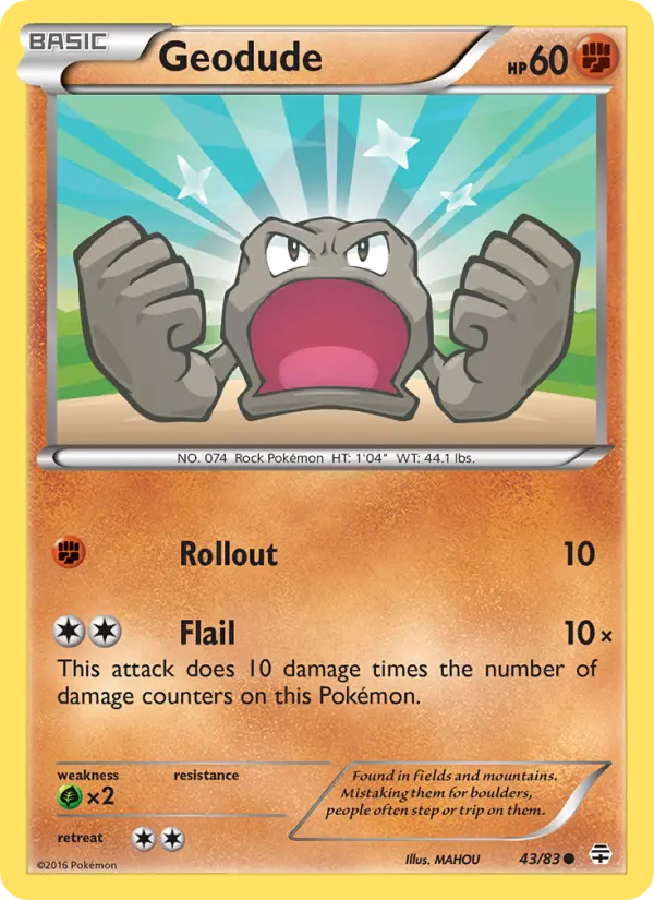 Geodude - 43