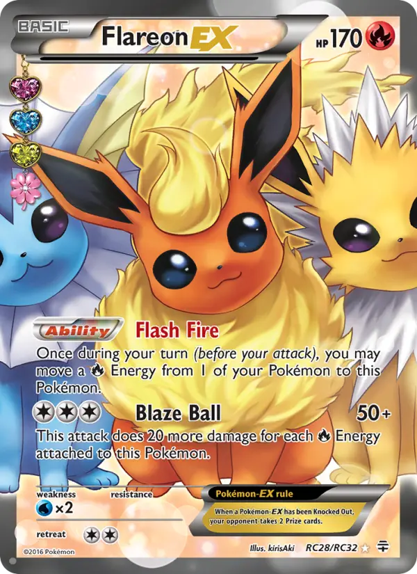 Flareon EX - RC28