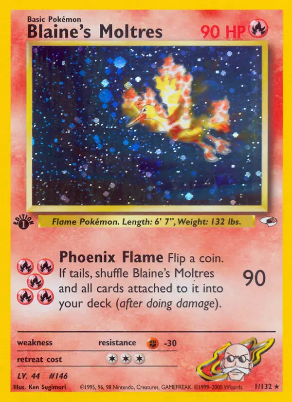 Blaine's Moltres - 1