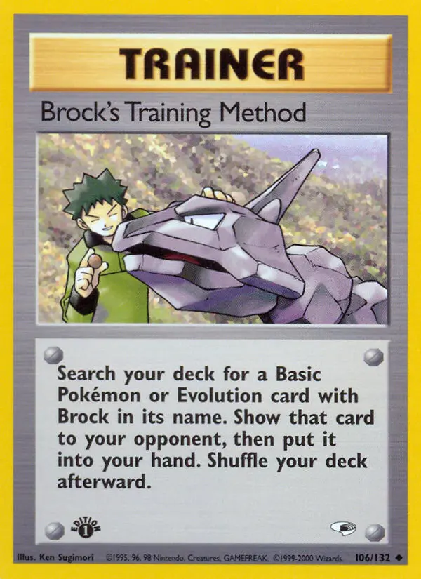 Brock's Training Method - 106