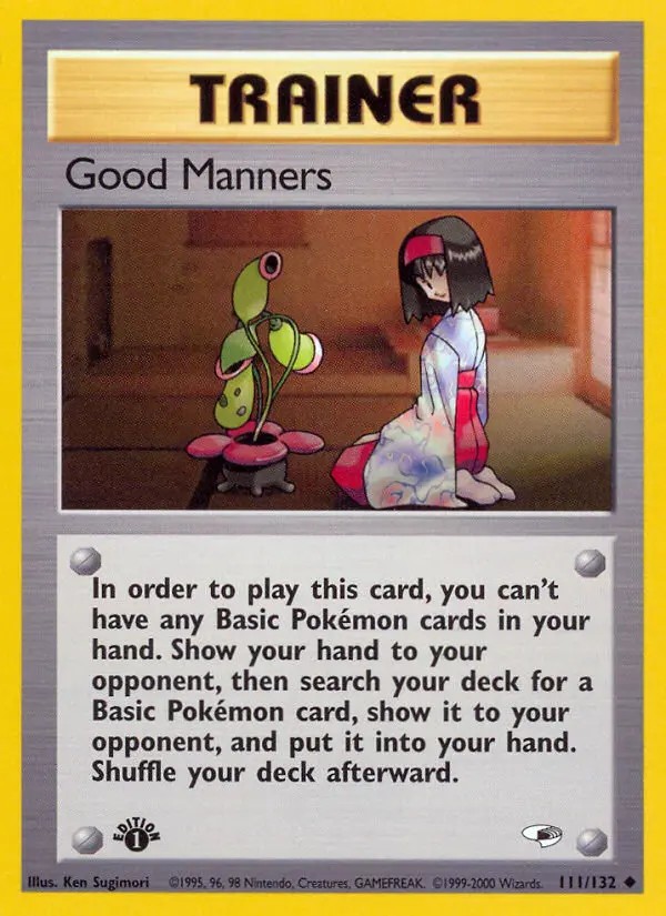 Good Manners - 111