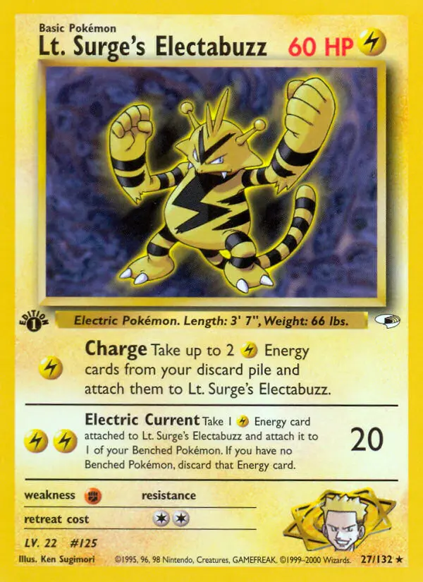 Lt. Surge's Electabuzz - 27