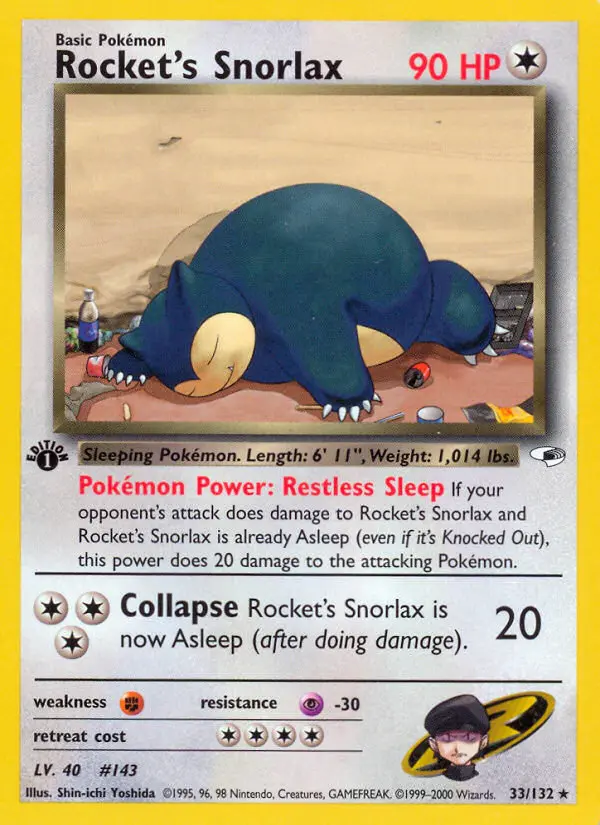 Rocket's Snorlax - 33