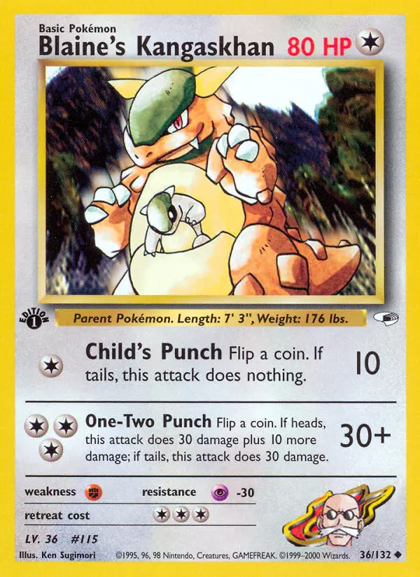 Blaine's Kangaskhan - 36