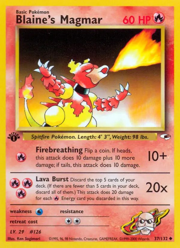 Blaine's Magmar - 37