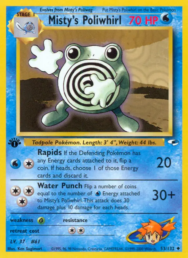 Misty's Poliwhirl - 53