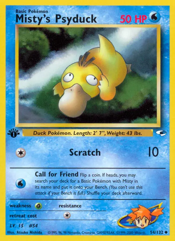 Misty's Psyduck - 54