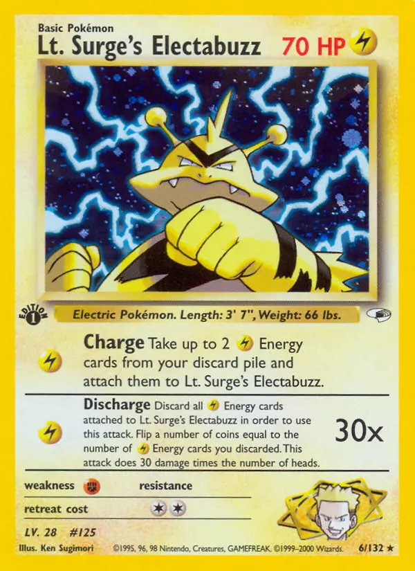 Lt. Surge's Electabuzz - 6