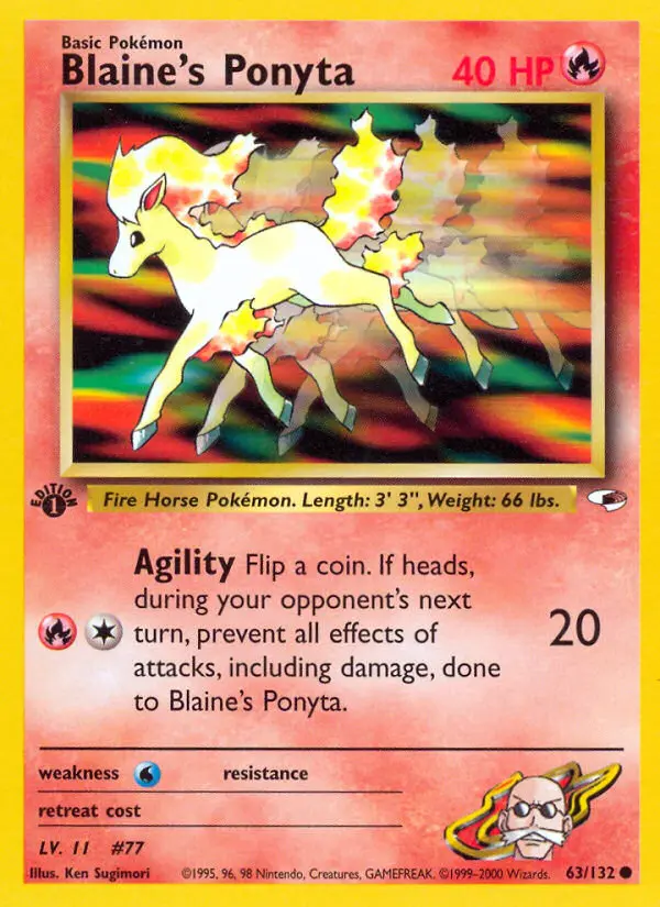 Blaine's Ponyta - 63