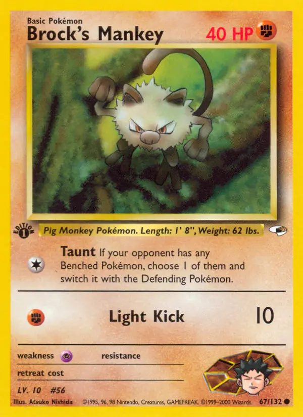 Brock's Mankey - 67