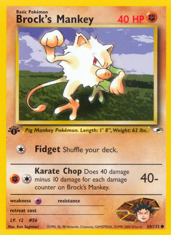 Brock's Mankey - 68