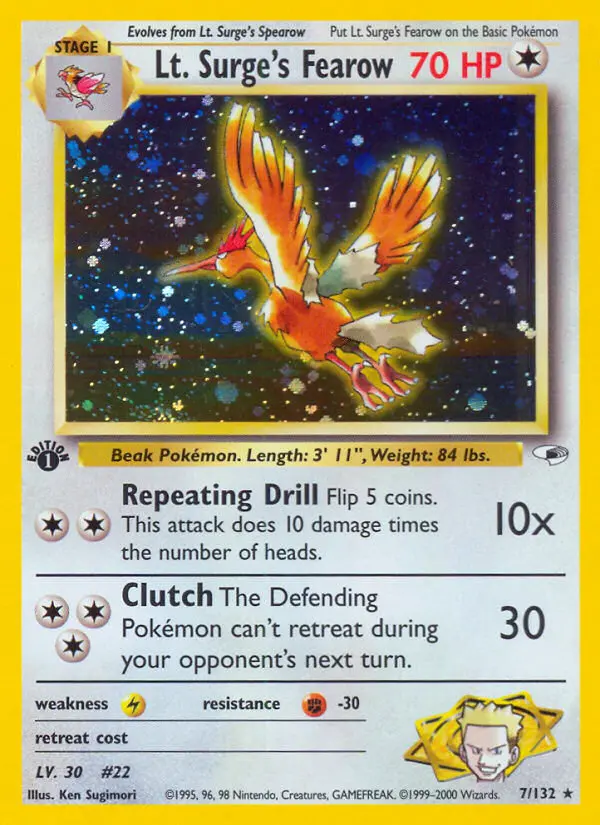 Lt. Surge's Fearow - 7
