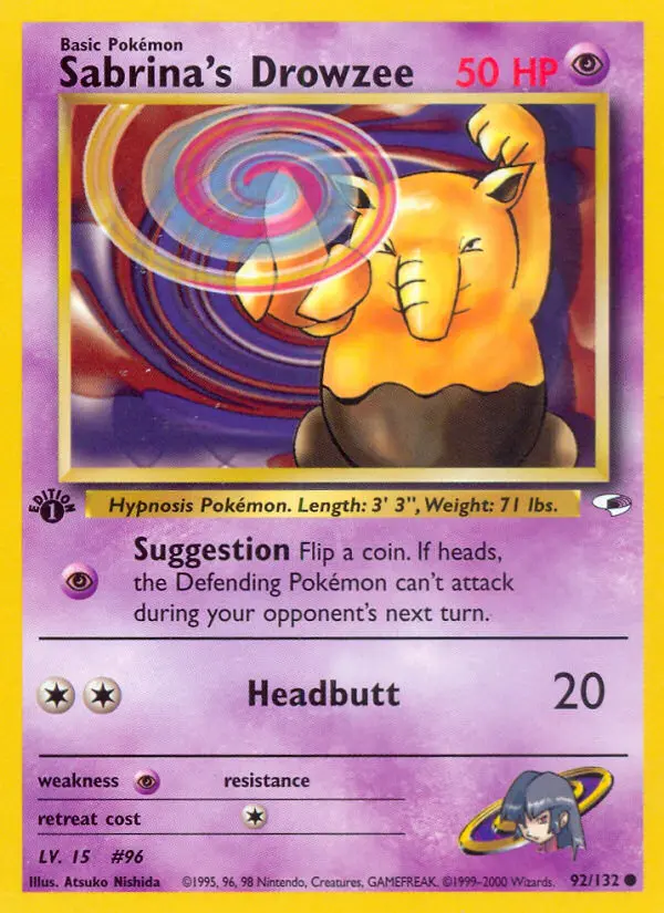 Sabrina's Drowzee - 92
