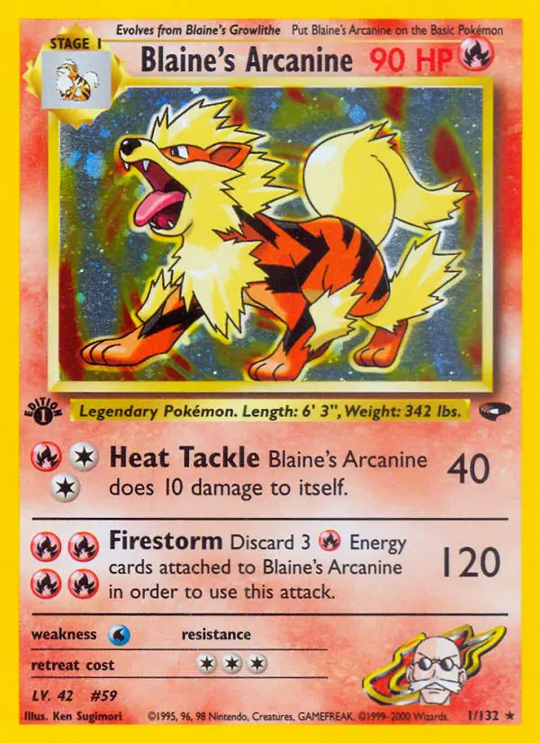 Blaine's Arcanine - 1