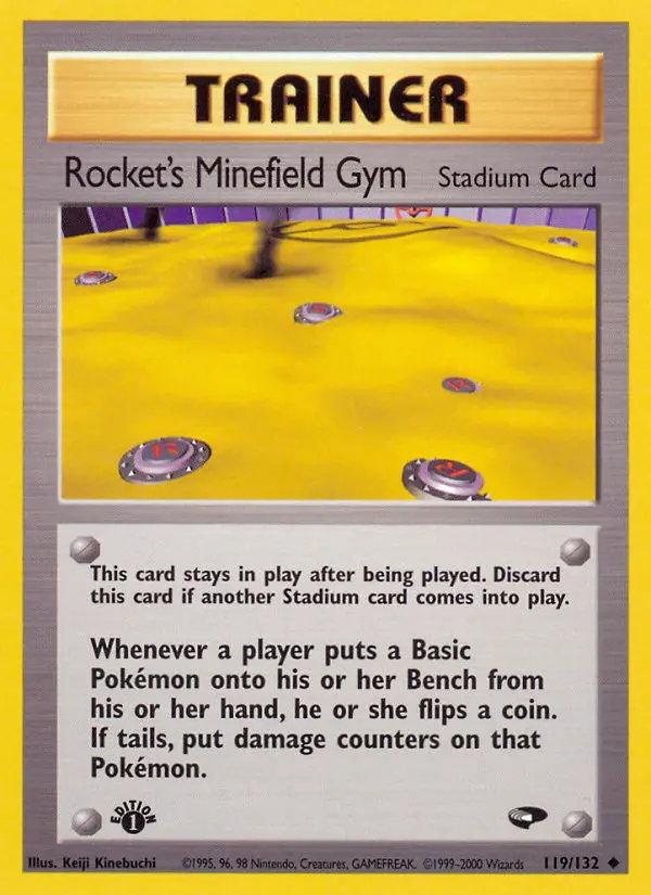 Rocket's Minefield Gym - 119