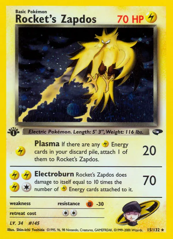 Rocket's Zapdos - 15