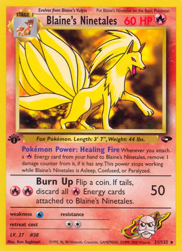 Blaine's Ninetales - 21