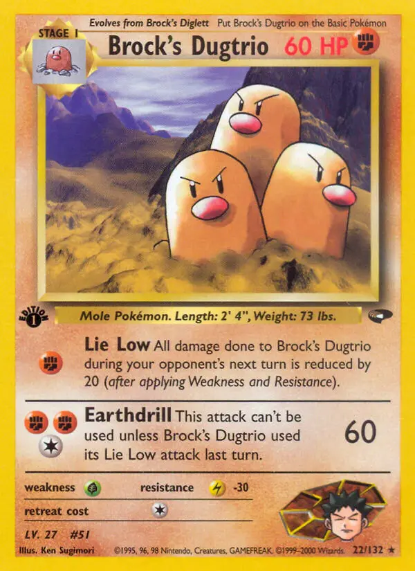 Brock's Dugtrio - 22