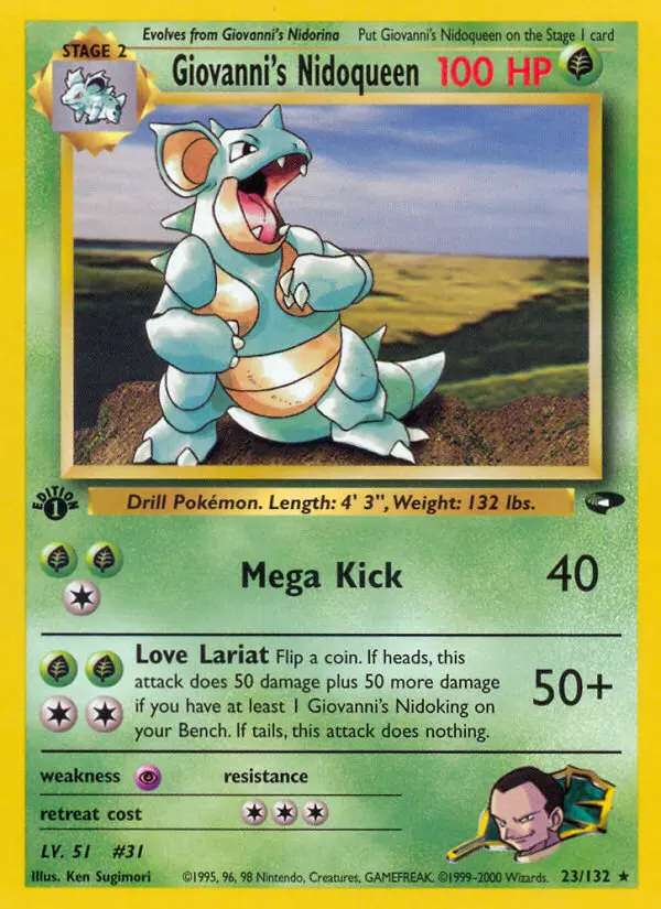 Giovanni's Nidoqueen - 23