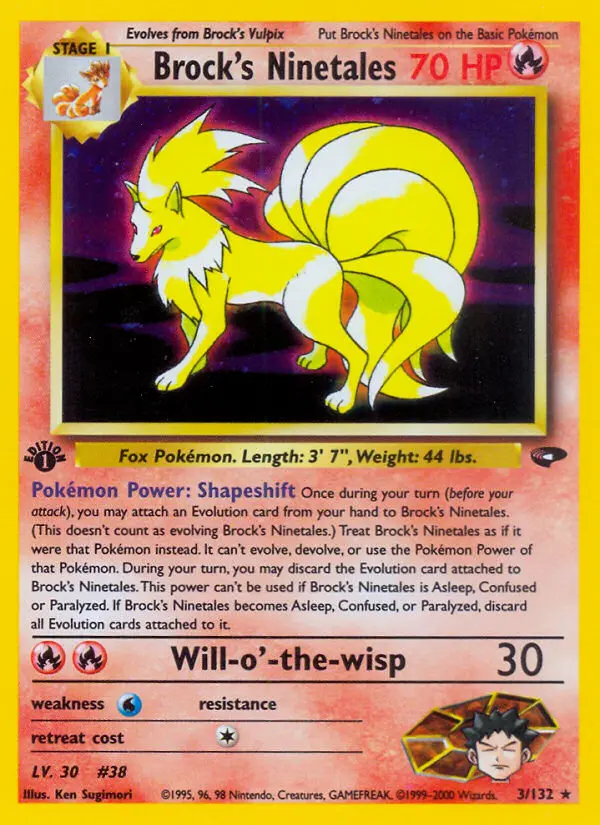 Brock's Ninetales - 3