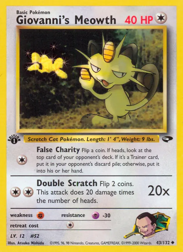 Giovanni's Meowth - 43