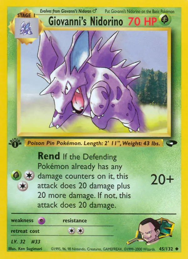 Giovanni's Nidorino - 45