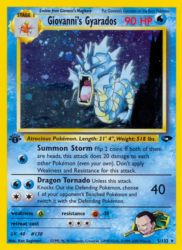Giovanni's Gyarados - 5