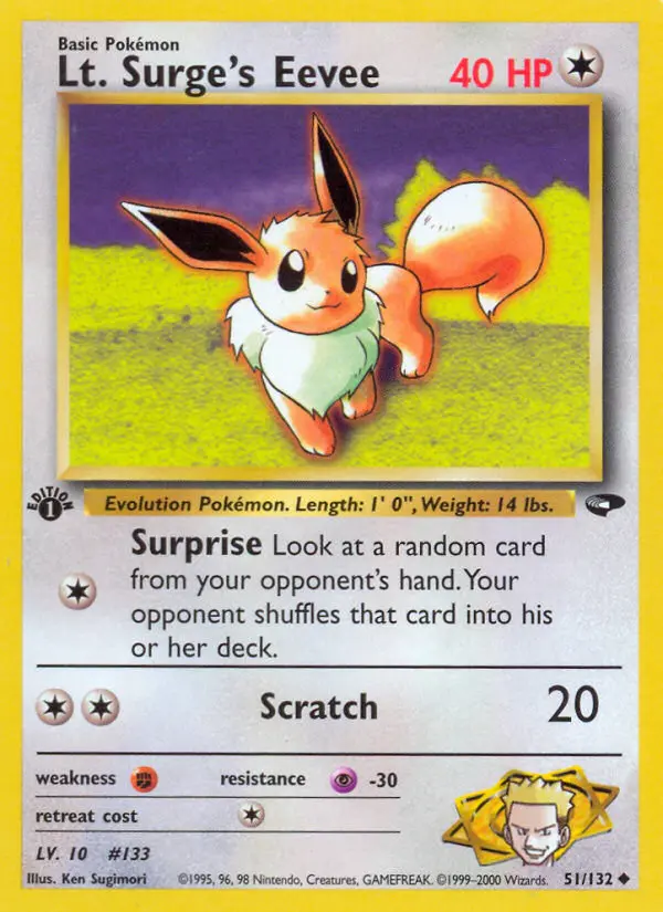 Lt. Surge's Eevee - 51