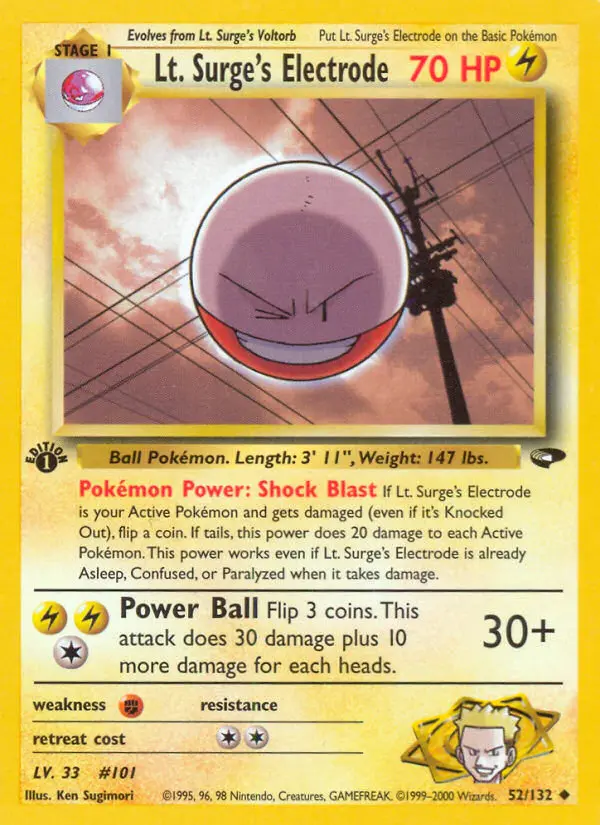 Lt. Surge's Electrode - 52